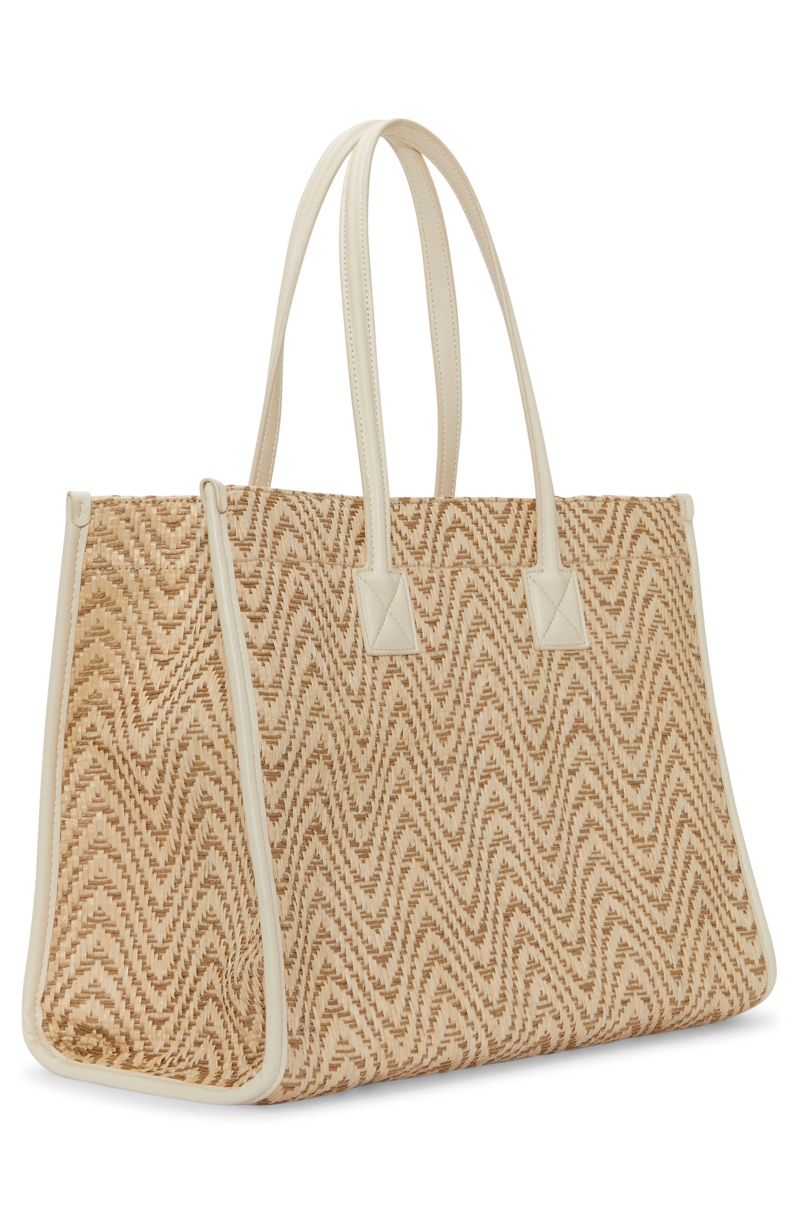 Vince Camuto Saly Straw Tote, Alternate, color, 
