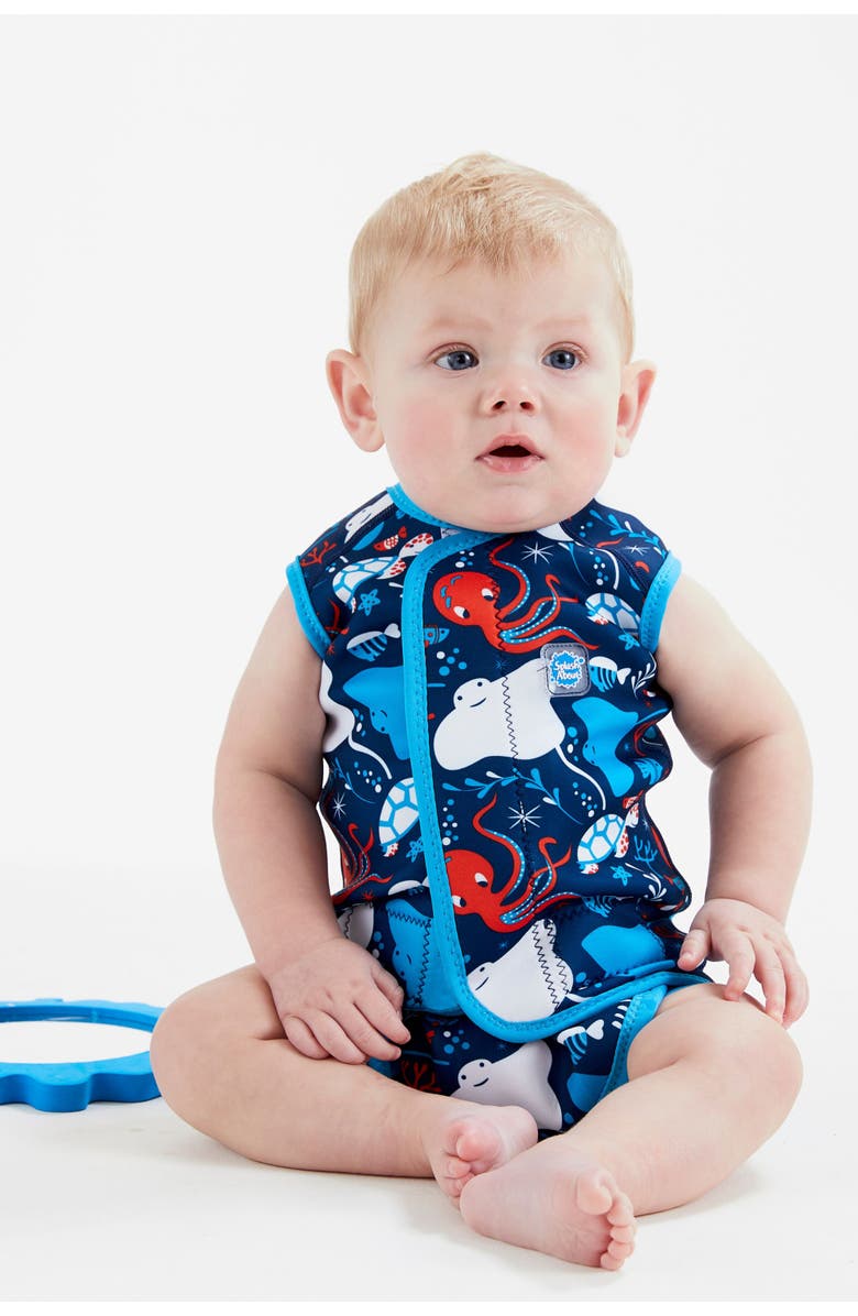 Splash About Baby Wrap Neoprene Wetsuit, Alternate, color, Under The Sea