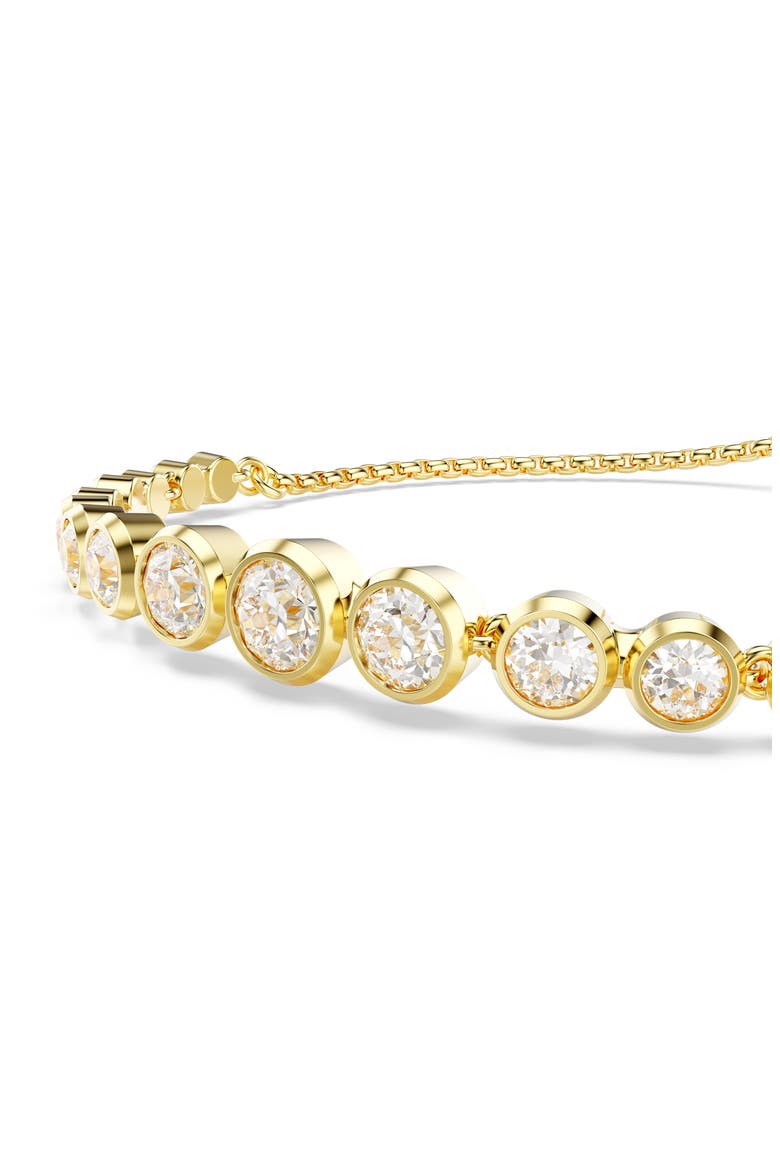 Imber Crystal Slider Bracelet, Alternate, color, CRYSTAL/ GOLD