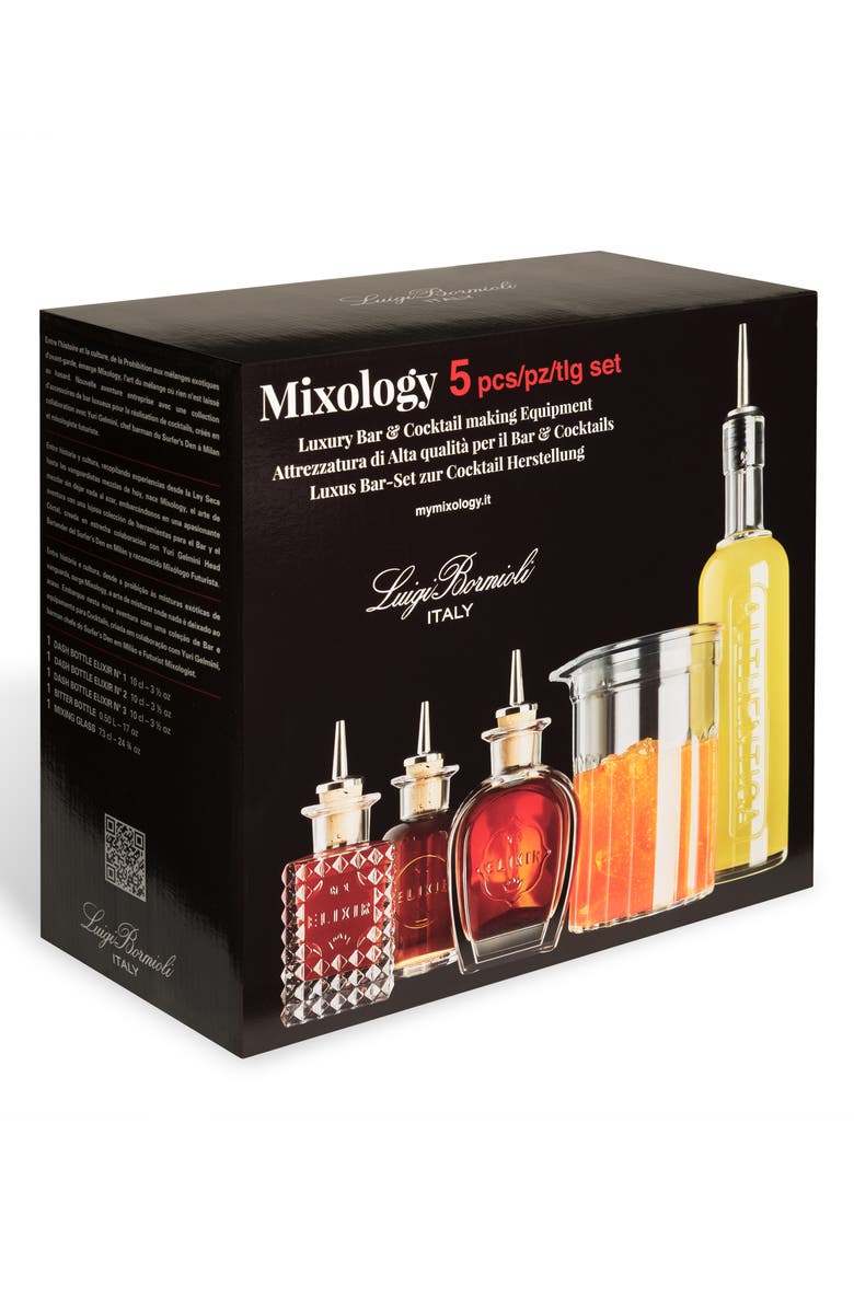 Luigi Bormioli 5-Piece Mixology Set, Alternate, color, 
