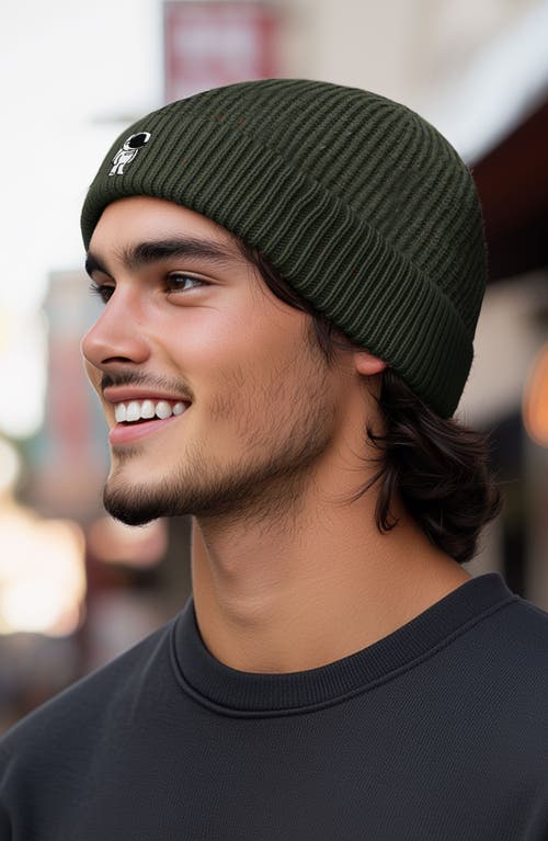 Dalix Astronaut Watch Cap In Olive