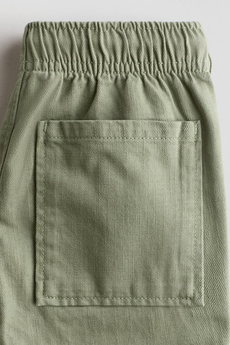 Cotton Twill Joggers, Alternate, color, Khaki green