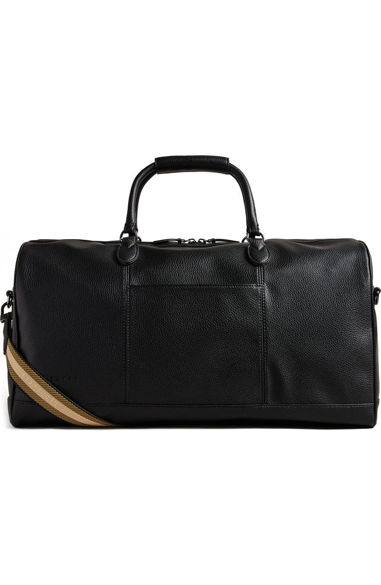Ted Baker London Kalvin Web Strap Duffel Bag, Main, color,