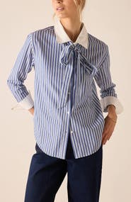 Voyageur by MERSEA Margot Tie Button Up