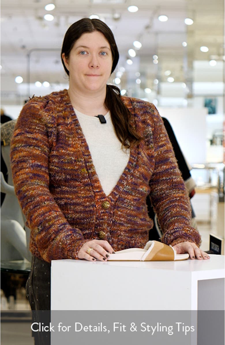 Hō‘ala Genuine Shearling Slide Sandal, sales video thumbnail