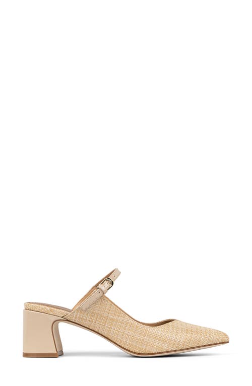 Shop Donald Pliner Pointed Toe Mule In Natural