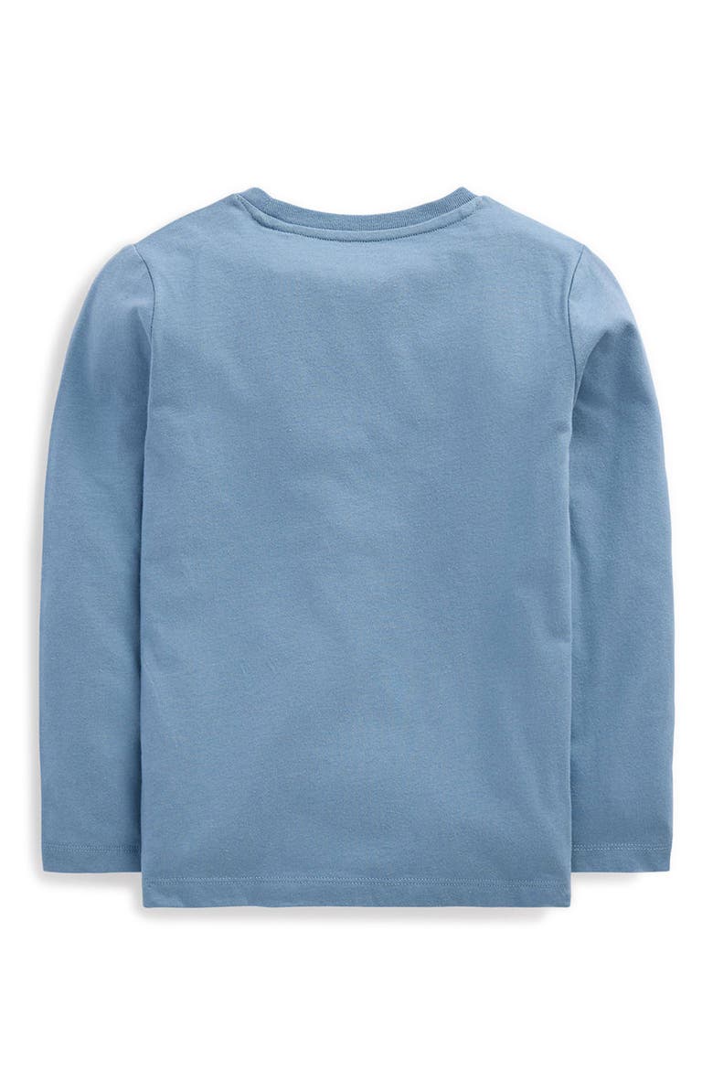 Kids' Glow Superstitch Long Sleeve T-Shirt, Alternate, color, BLUE AURA SHIPWRECK
