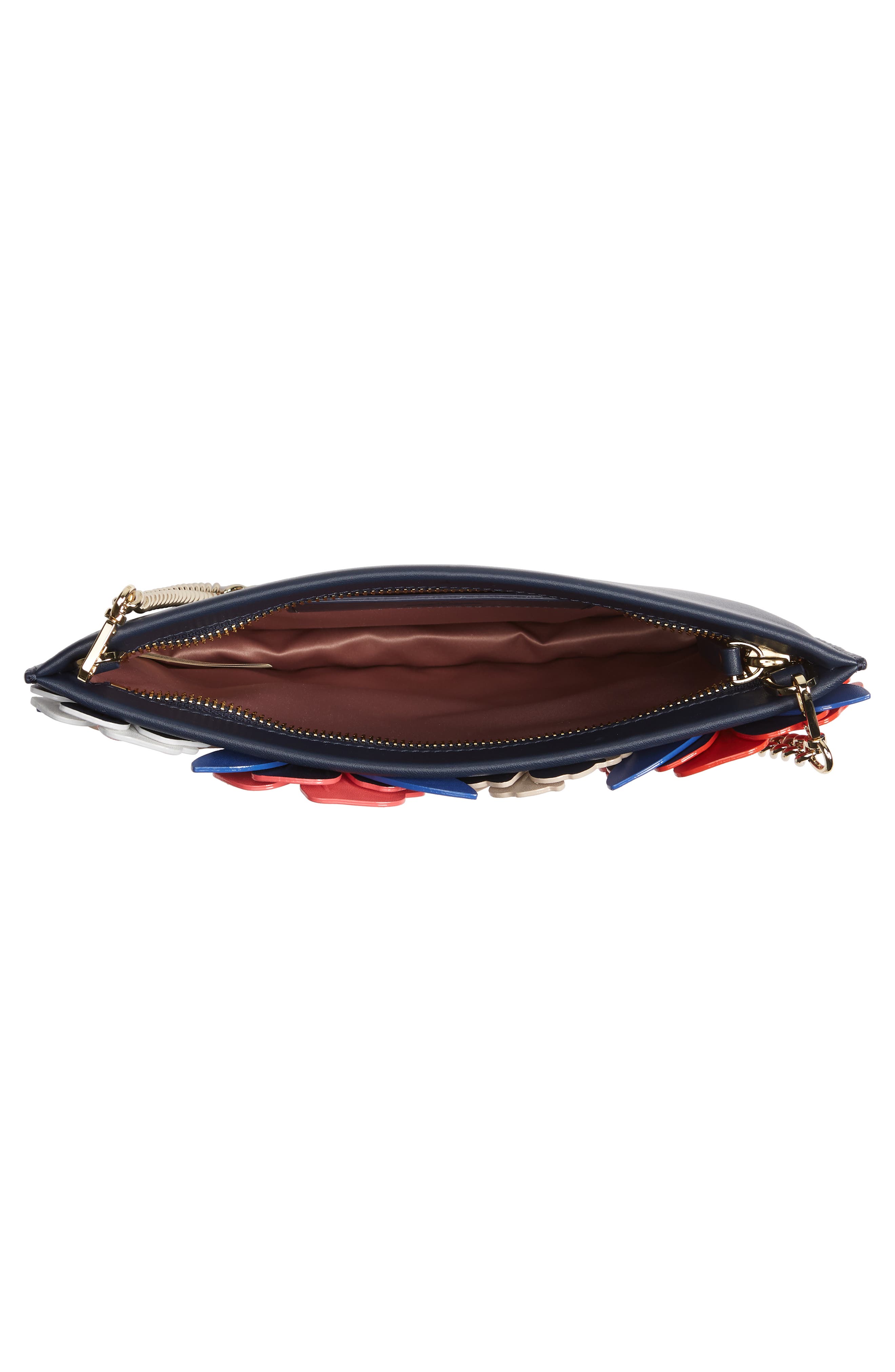 madison daisy lane - sima leather crossbody bag, Alternate, color, BLAZER BLUE MULTI