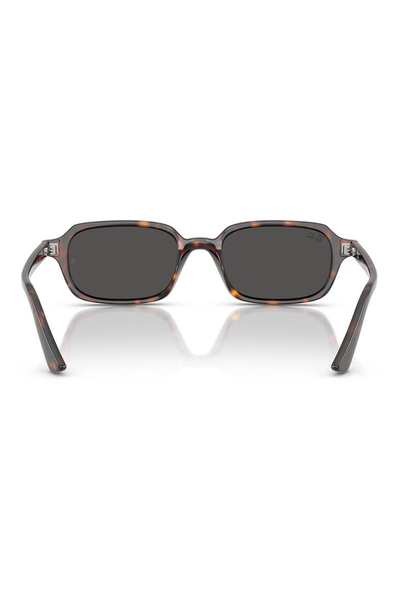 Zuri 51mm Pillow Sunglasses, Alternate, color, HAVANA / DARK GREY