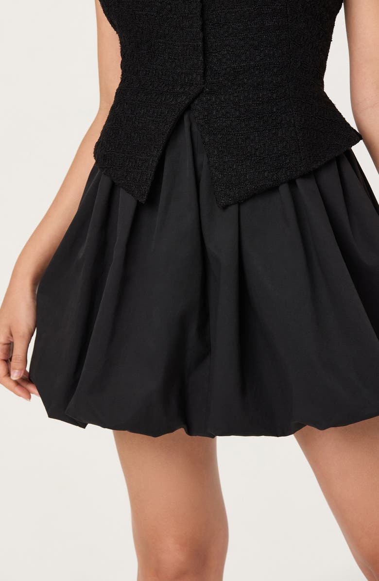 ASTR the Label Giavanna Halter Minidress, Alternate, color, Black