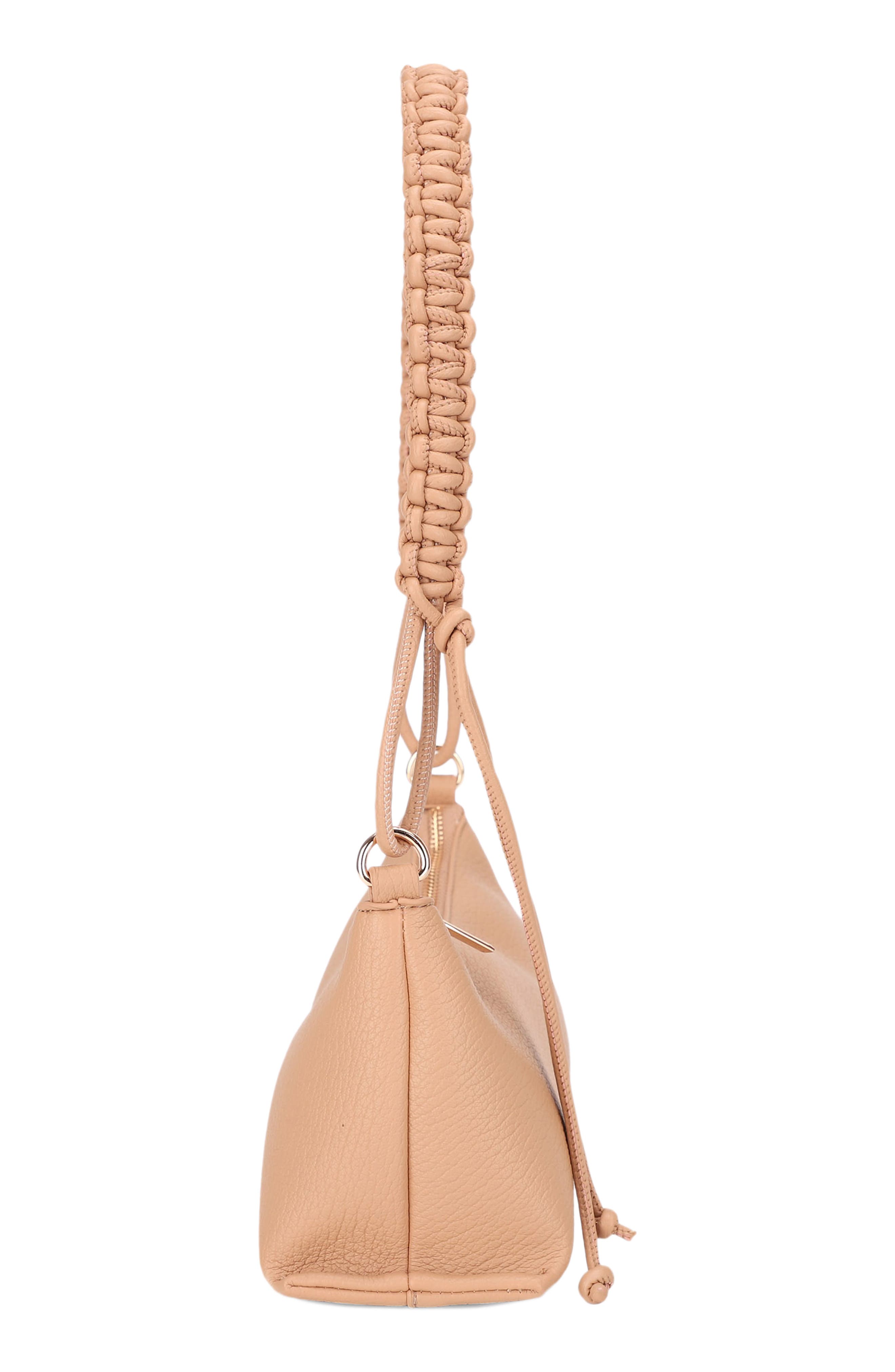 Phoebe Vegan Leather Shoulder Bag, Alternate, color, CAMEL