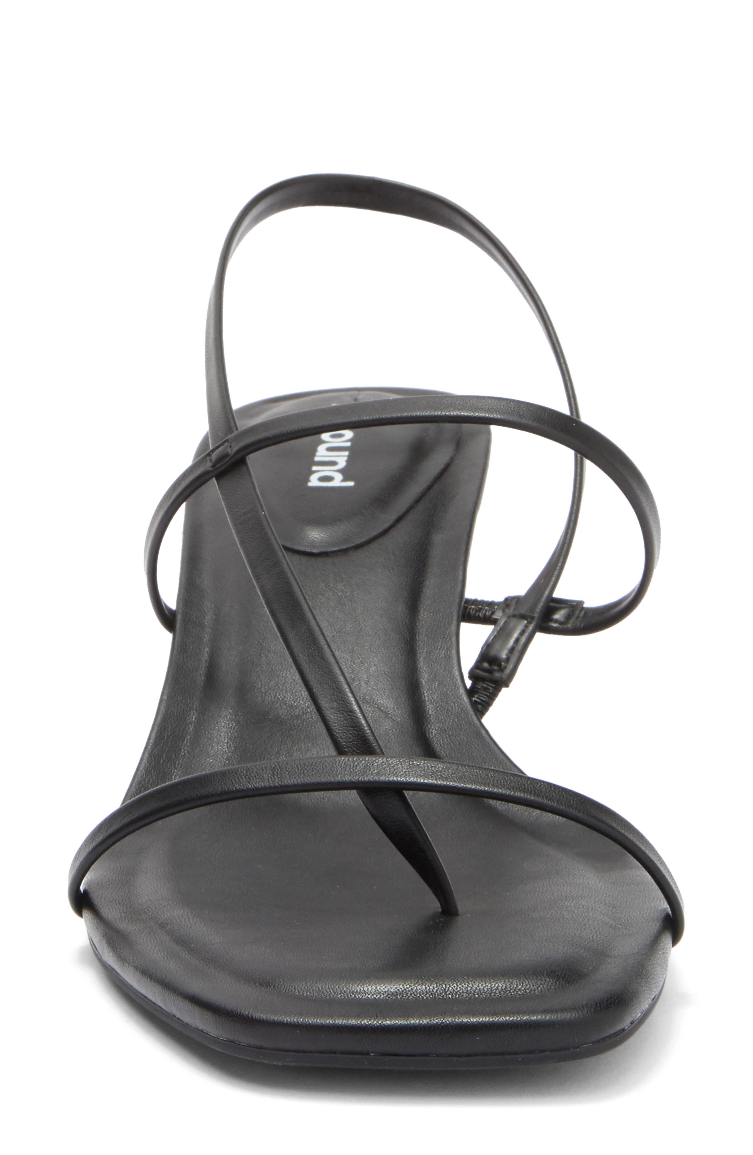 Abound Petra Kitten Heel Sandal, Alternate, color, Black