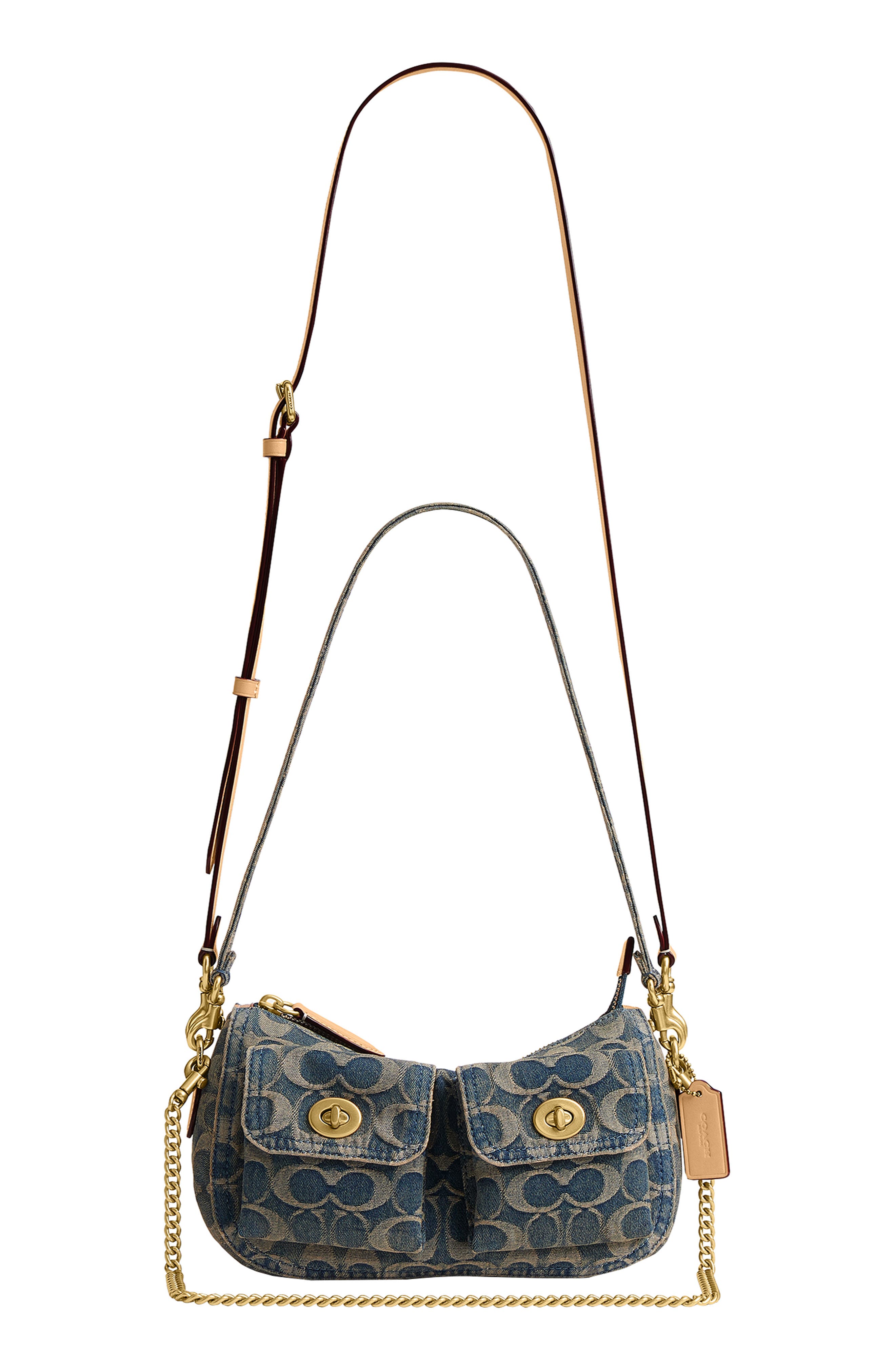 The Originals Signature Denim Waverly Bag, Alternate, color, DENIM