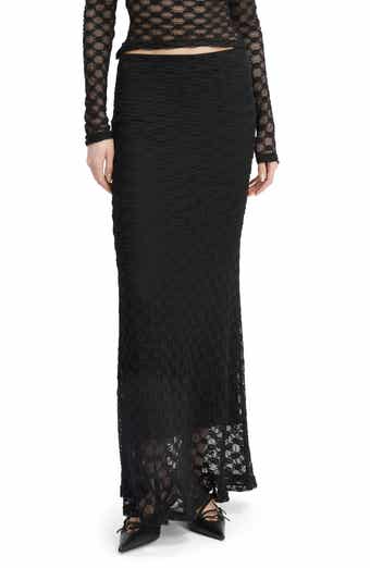 Adoni Floral Lace Maxi Skirt