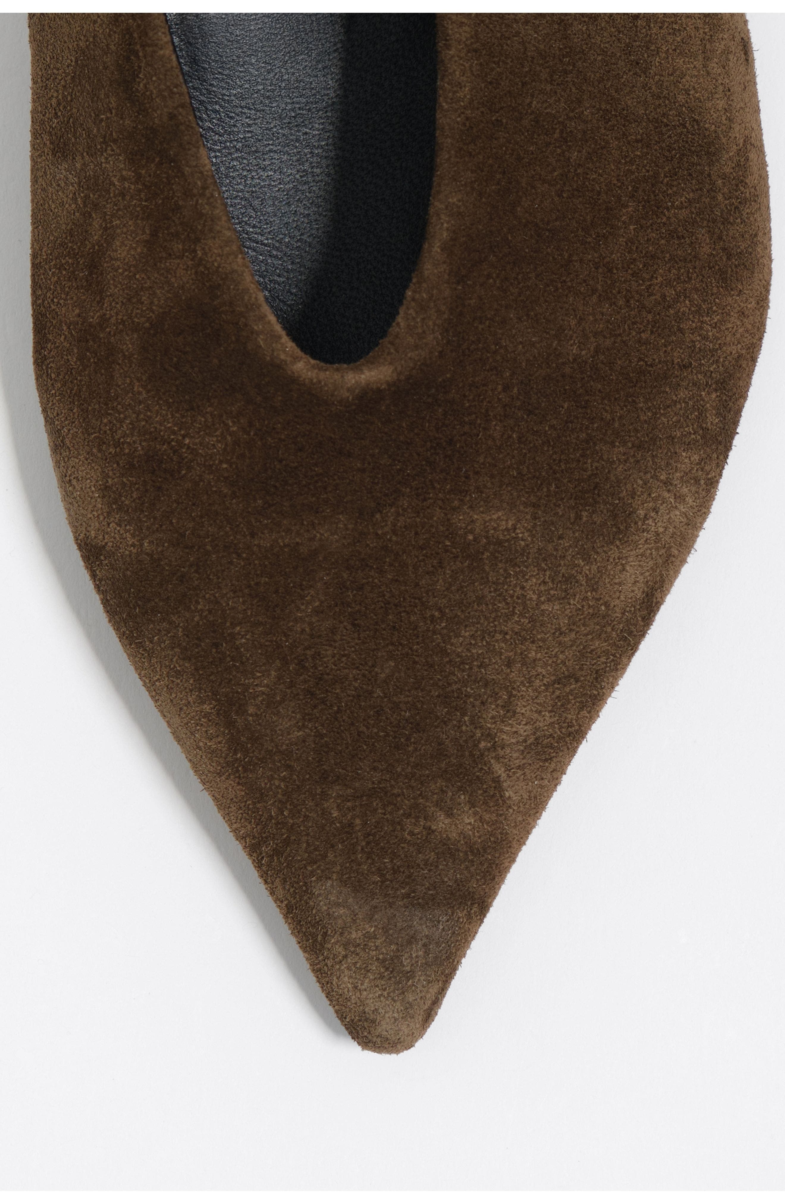 Bimba y Lola Slingback Ballerina, Alternate, color, Dark Khaki