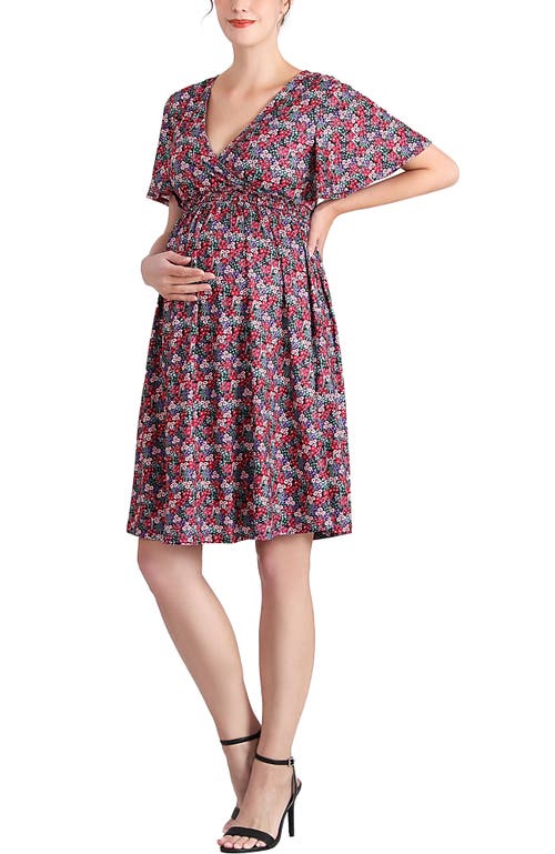 Kimi & Kai Evin V-neck Maternity/nursing Dress
