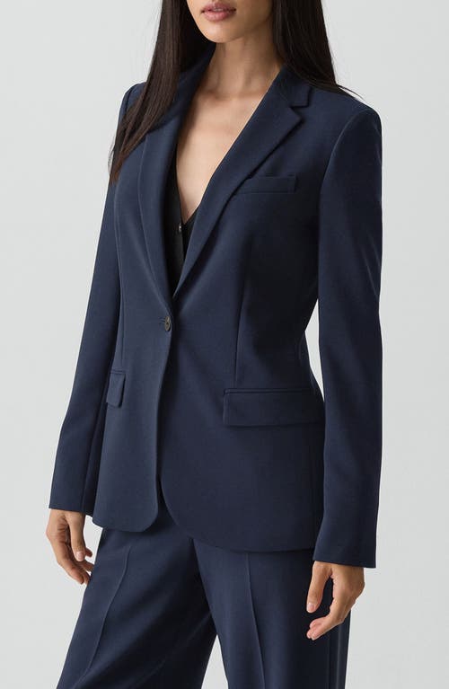 Theory Classic Staple Blazer In Blue