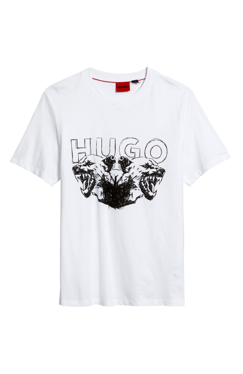 HUGO Durro Graphic T-Shirt, Alternate, color,