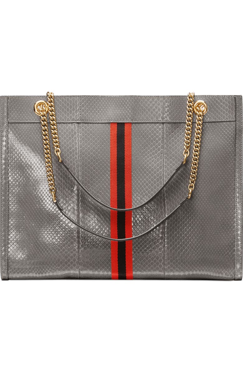 Gucci Large Genuine Python Tote, Alternate, color,