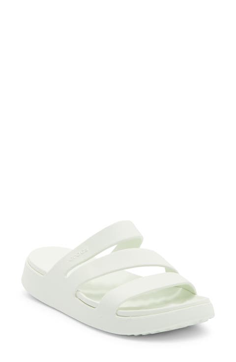 Getaway Waterproof Strappy Slide Sandal (Women)