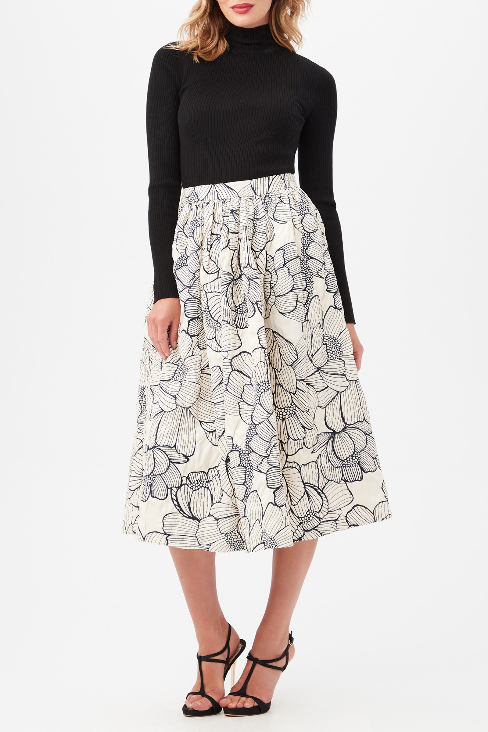 Aurelia A-Line Midi Skirt - image 2