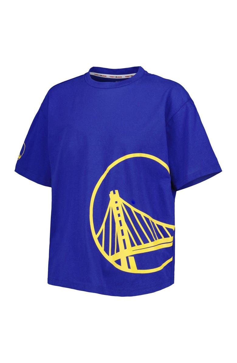 TOMMY JEANS Women's Tommy Jeans Royal Golden State Warriors Bianca T-Shirt, Alternate, color, Royal