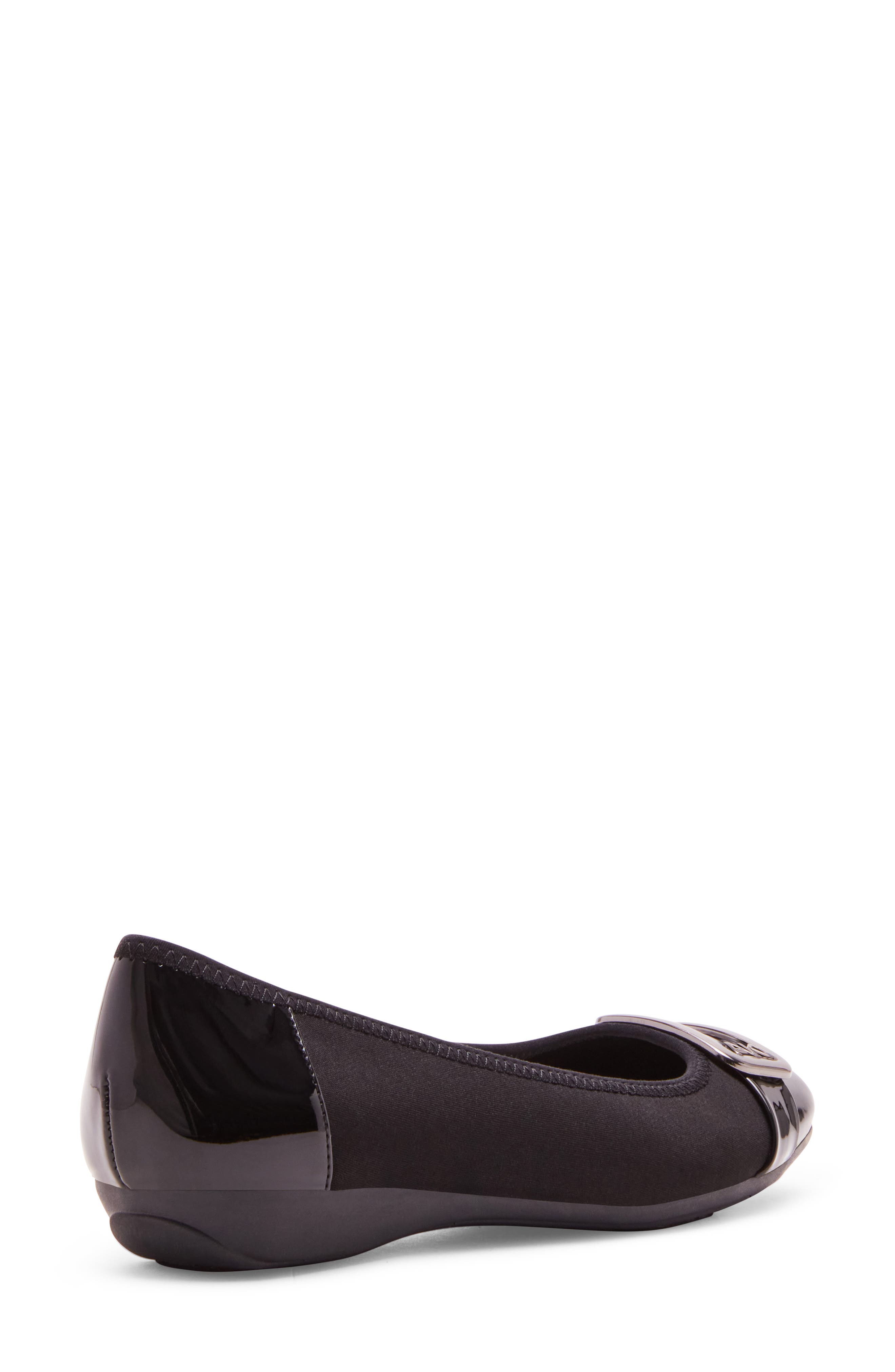 Ulivera Ballet Flat, Alternate, color, BLACK