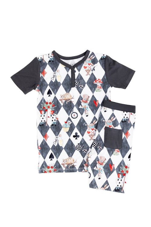 Charlie Lou Baby® Alice in Wonderland Pajama Set in Grey  product