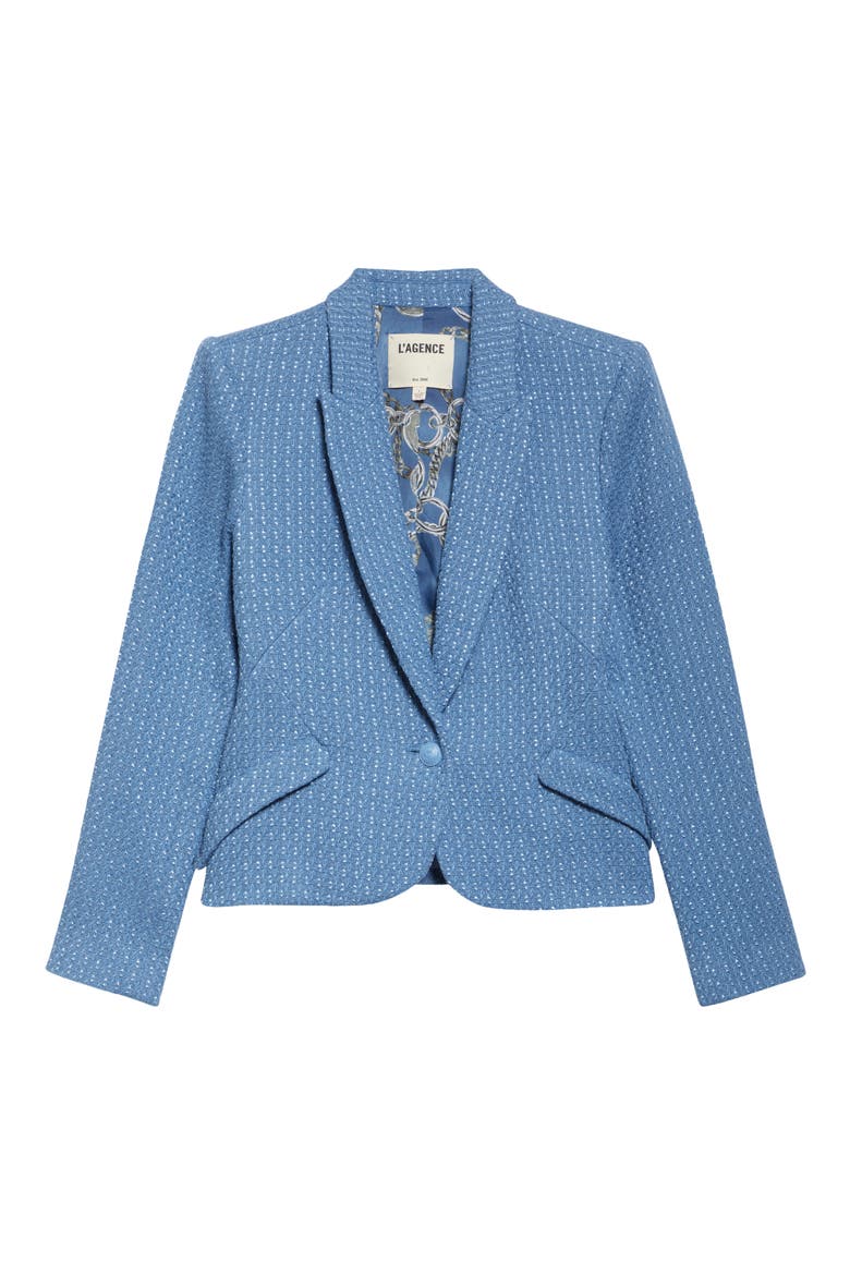 Jennah Blazer, Alternate, color, HARBOR BLU