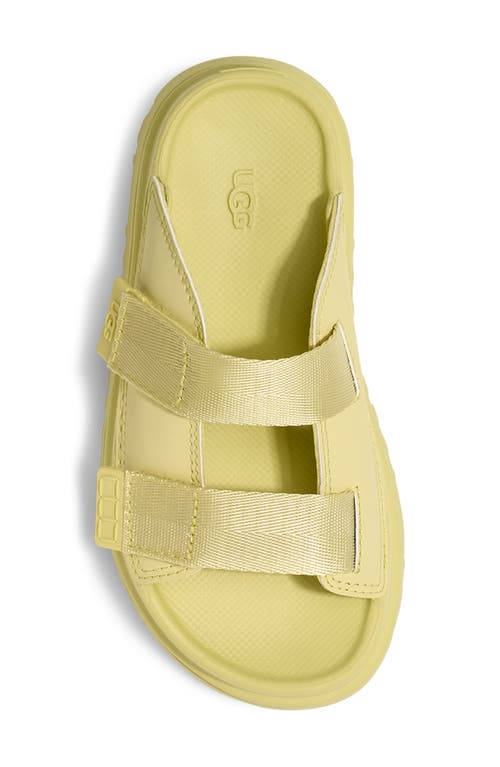 Ugg(r) Kids' Goldenglow Slide Sandal In Golden Apple