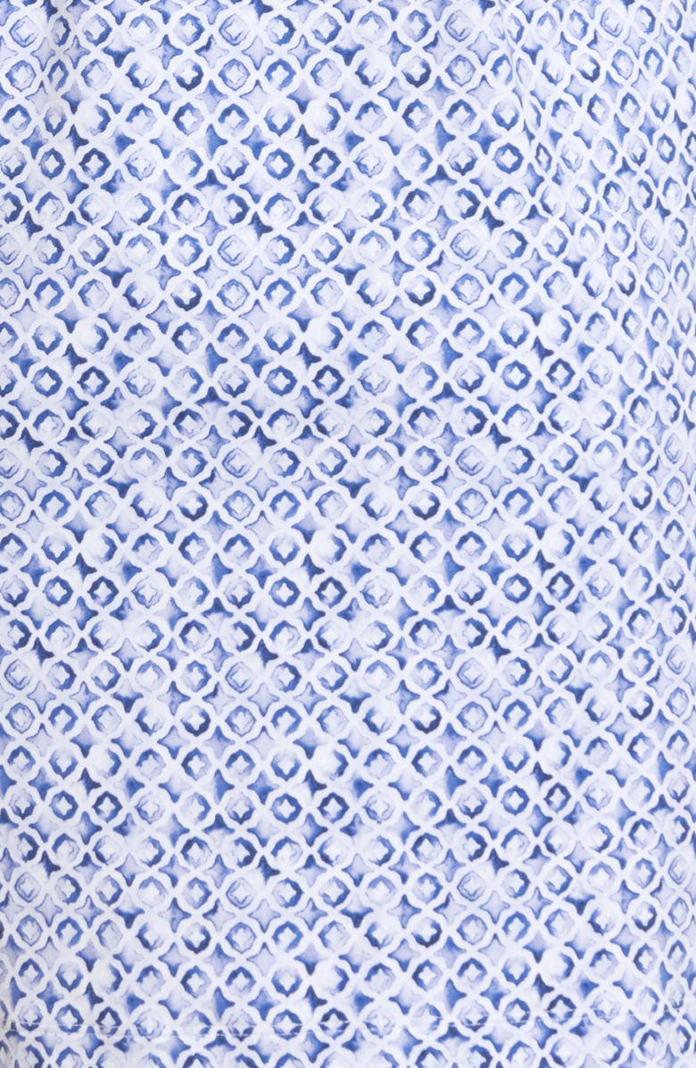 Tommy Bahama Aubrey Tile Print Tunic Dress, Alternate, color,