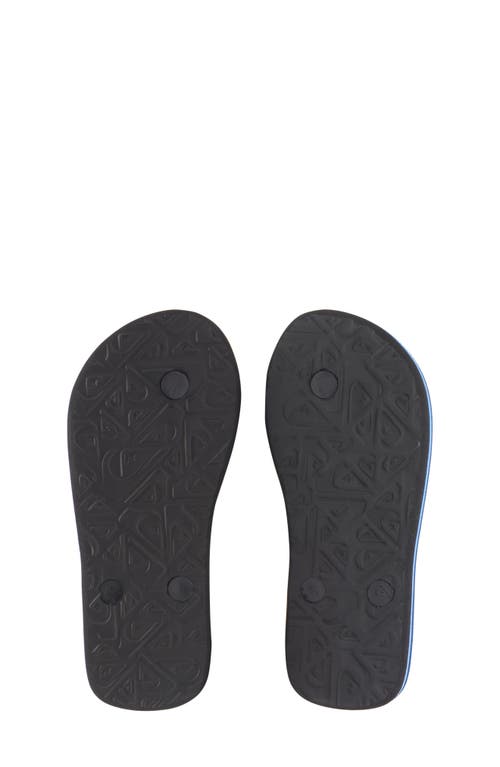 Quiksilver Molokai Art Ii Flip Flop In Black
