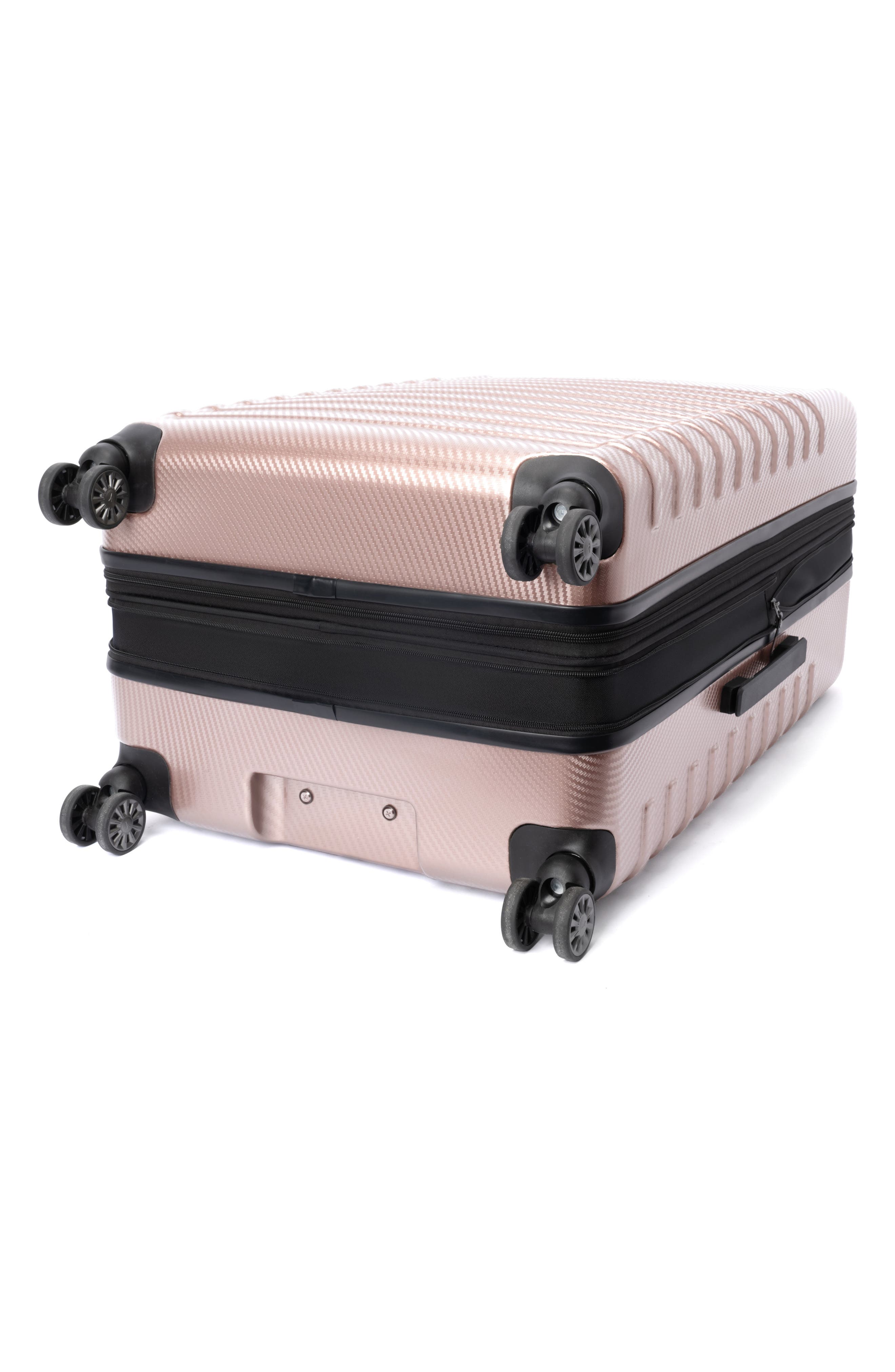 TRAVELPRO Rollmaster<sup>™</sup> Lite 20-Inch Expandable Carry-On Hardside Spinner Luggage, Alternate, color, Rose Carbon Fiber