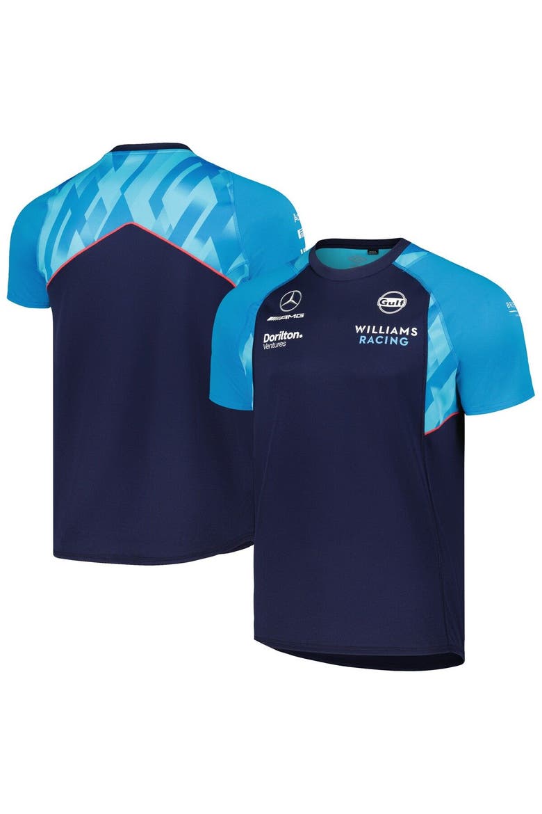 Men's Umbro Navy/Light Blue Williams Racing 2023 Training Jersey, Main, color, Navy