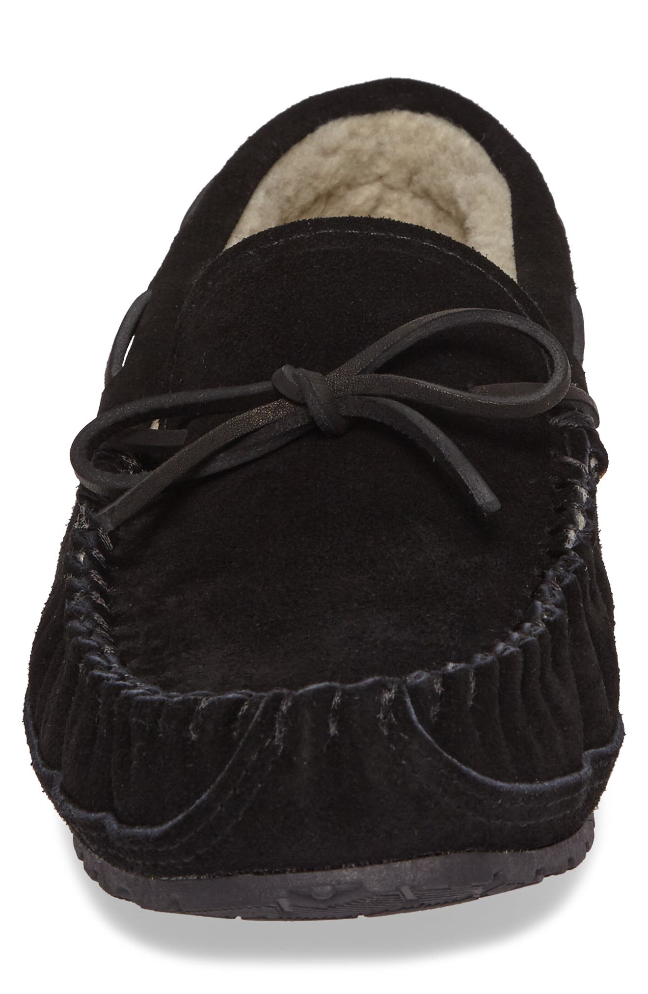 1901 Vancouver Slipper, Alternate, color, Black Suede