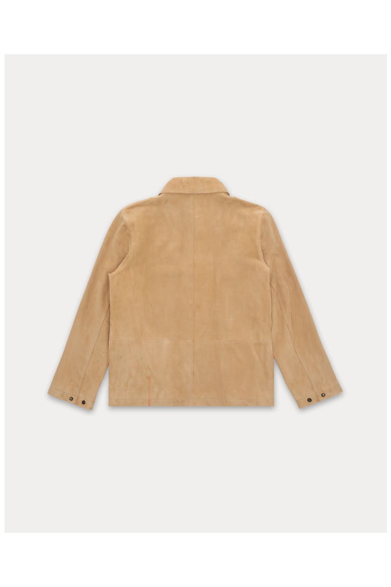 Montana Suede Jacket, Alternate, color, Beige
