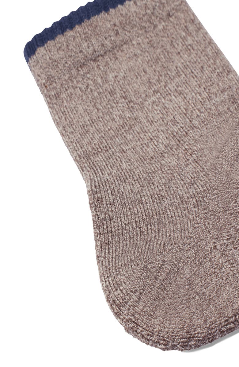 Bombas Arch Block Merino Wool Blend Quarter Socks, Alternate, color, 