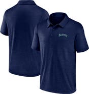 FANATICS Men's Navy Seattle Mariners Lightweight Unstoppable Polo