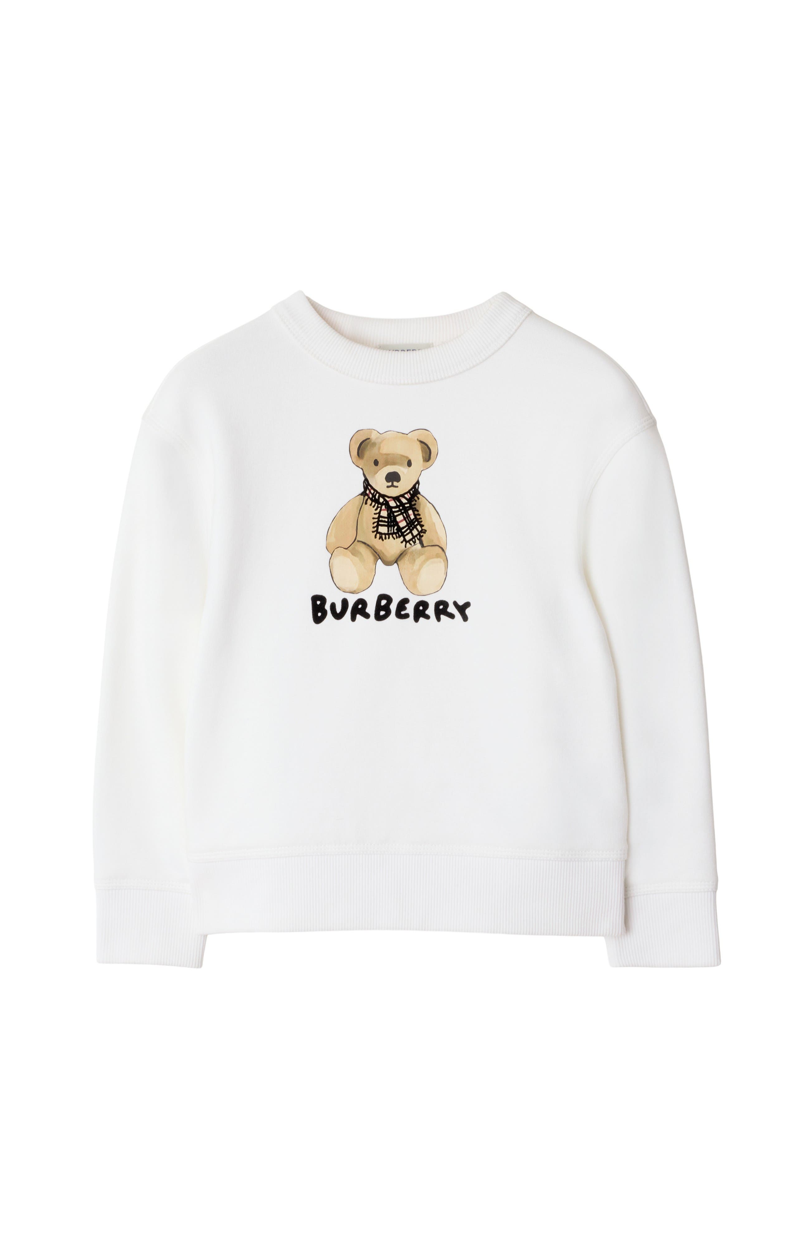 Burberry Thomas Bear Cotton Sweatshirt (Women) | Nordstrom