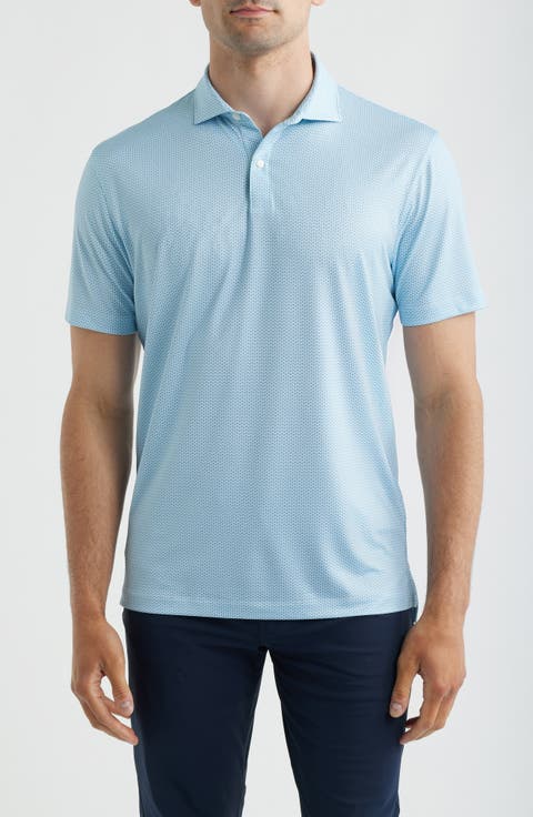 Darts Microprint Performance Jersey Polo