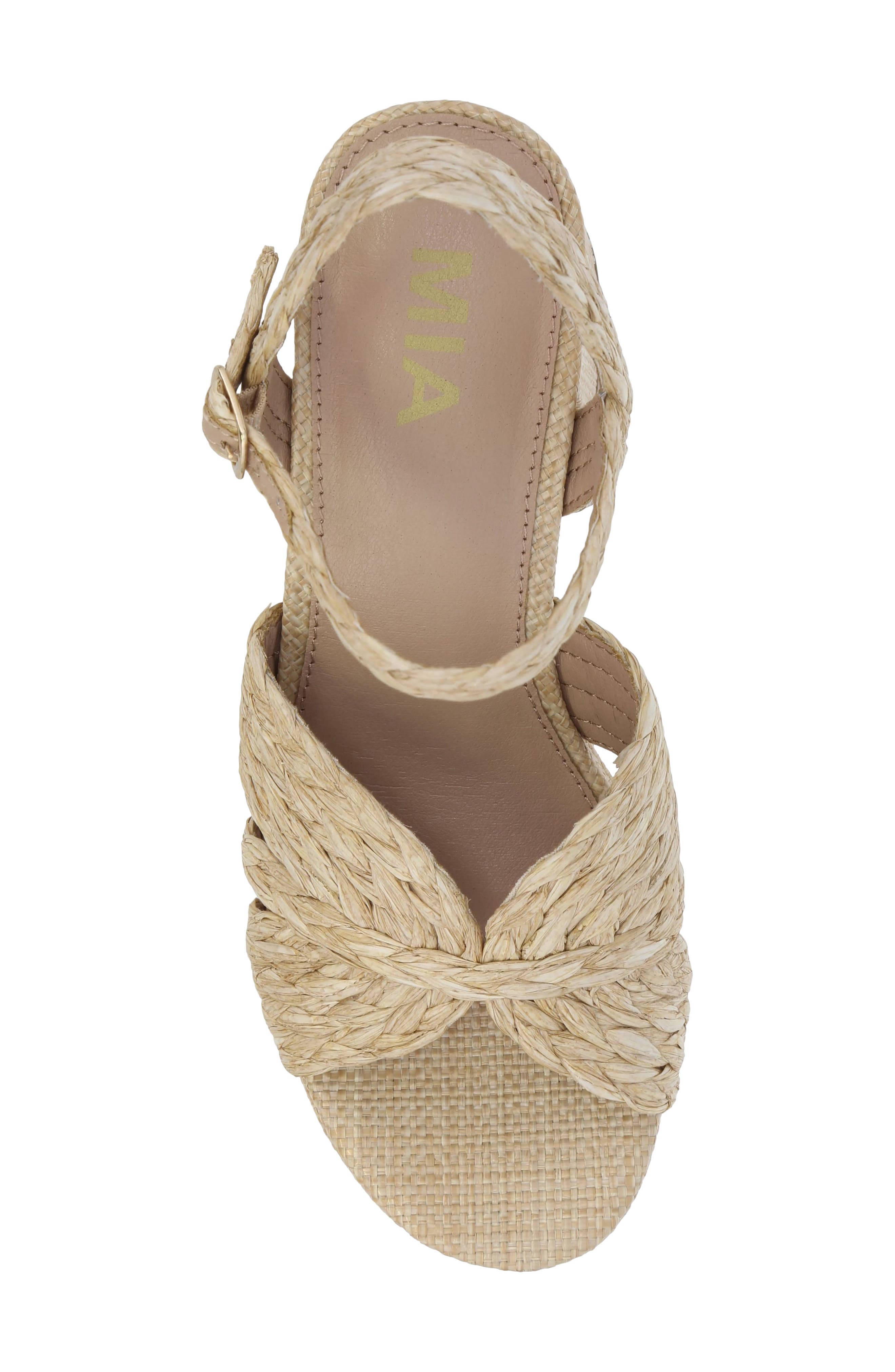 Ankle Strap Platform Sandal, Alternate, color, NATURAL