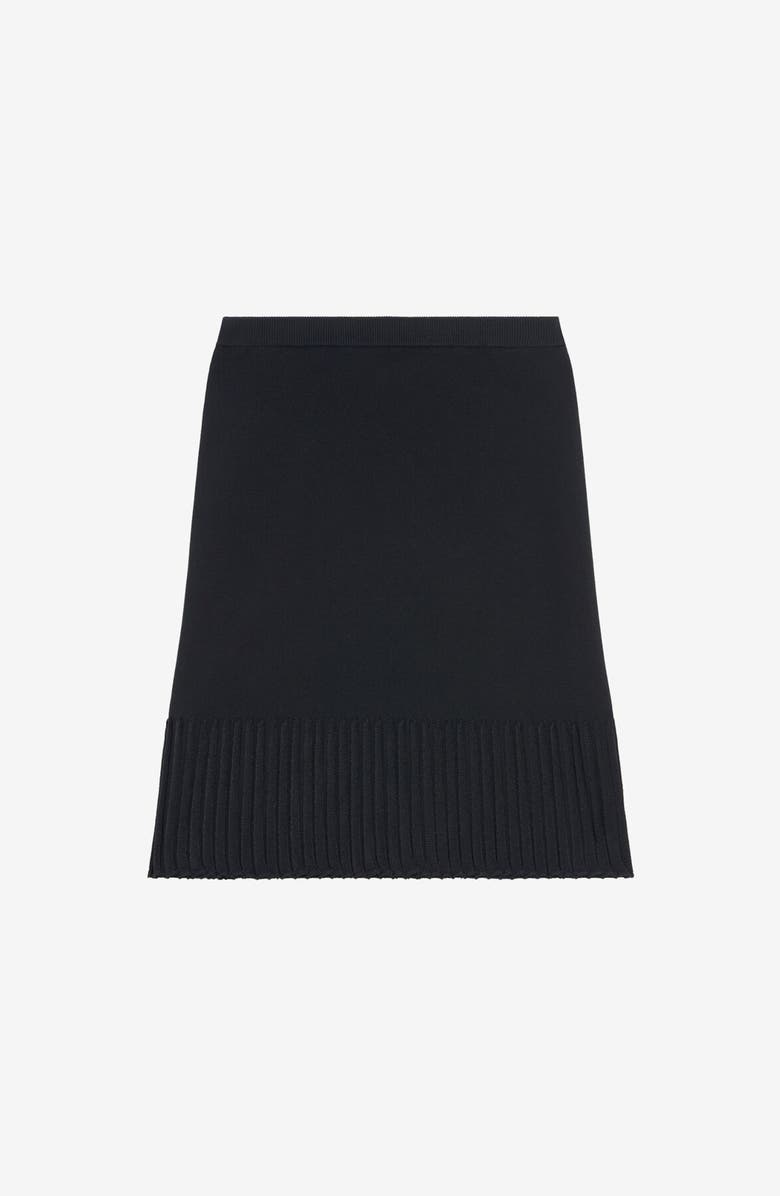 IRO Fannya Knit Skirt, Alternate, color, Black
