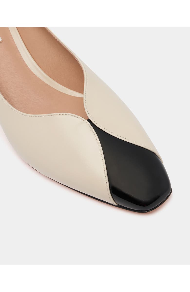 Bally Sylt Pump in and Leather, Alternate, color, White