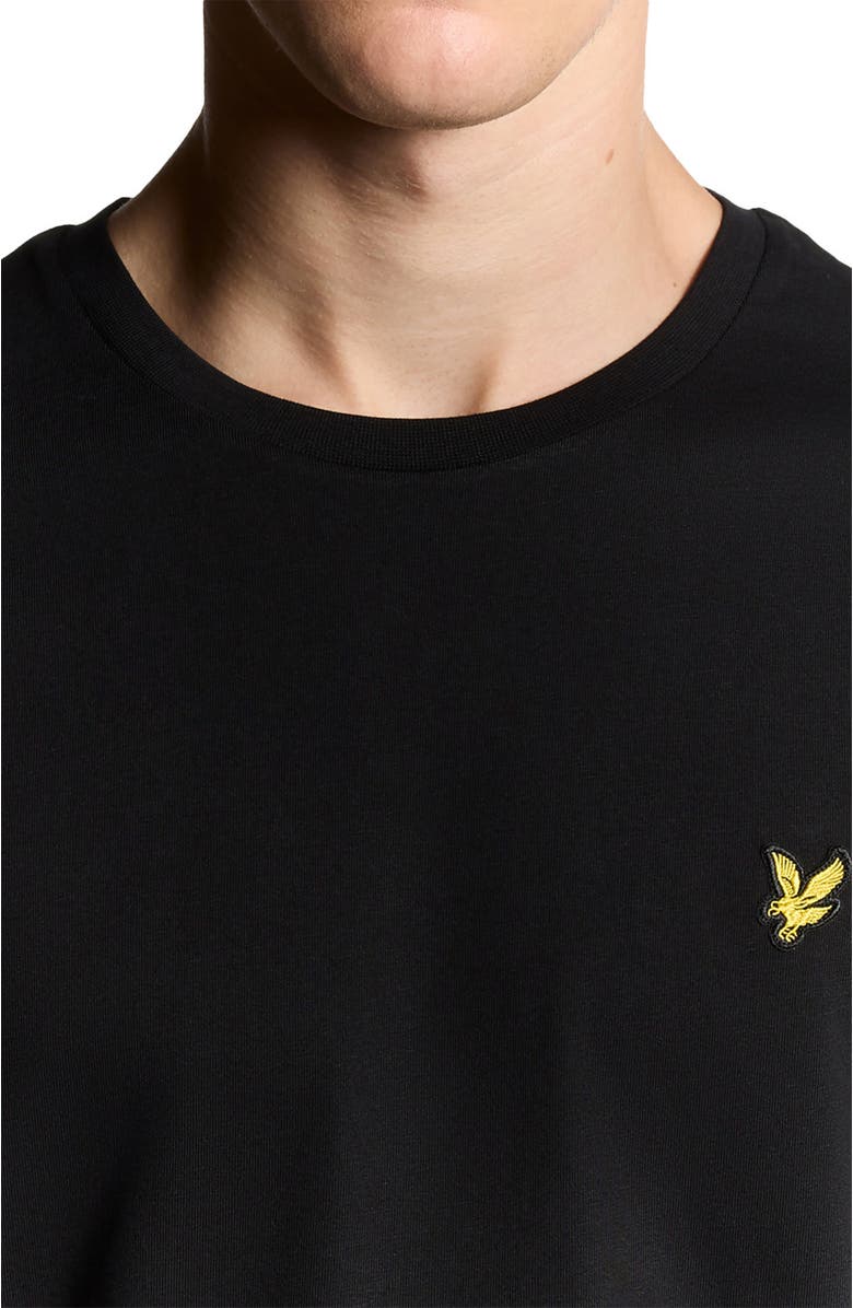 Lyle & Scott Crew Neck Short Sleeve T-Shirt, Alternate, color, Jet Black