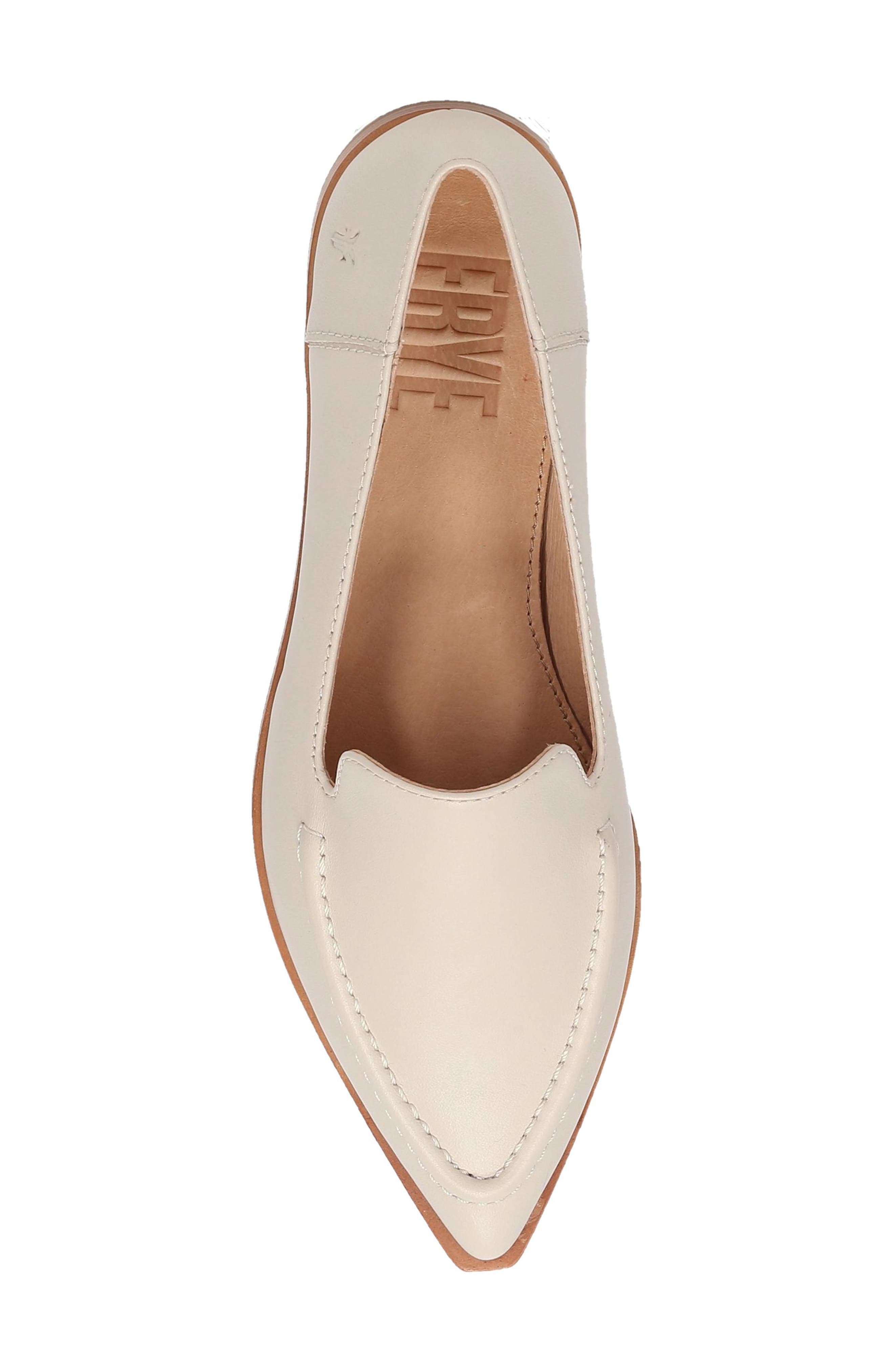 Frye Kenzie Pointed Toe Loafer, Alternate, color, 