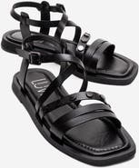 Forever & Always Shoes Poole Leather Multi Strap Sandal