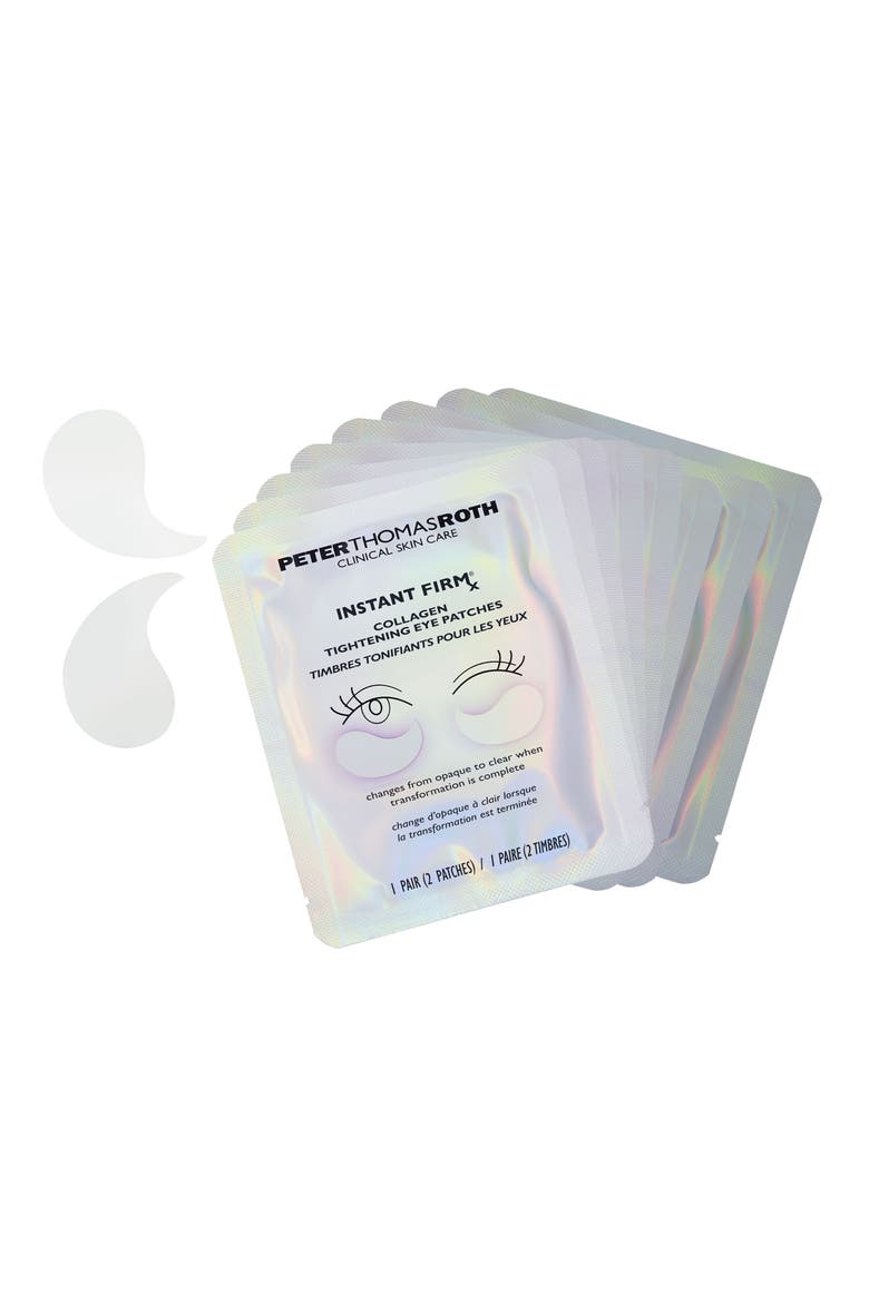 Instant FirmX Collagen-Infusion Tightening Eye Patches, Main, color, NO COLOR