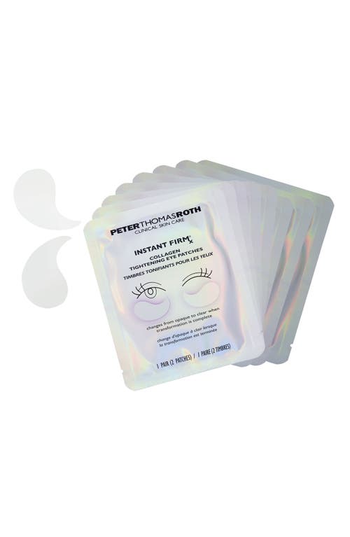 Peter Thomas Roth Instant FirmX Collagen-Infusion Tightening Eye Patches at Nordstrom