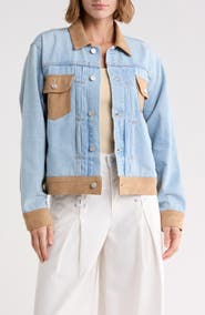 MOTHER The Dynamic Duo Denim Jacket