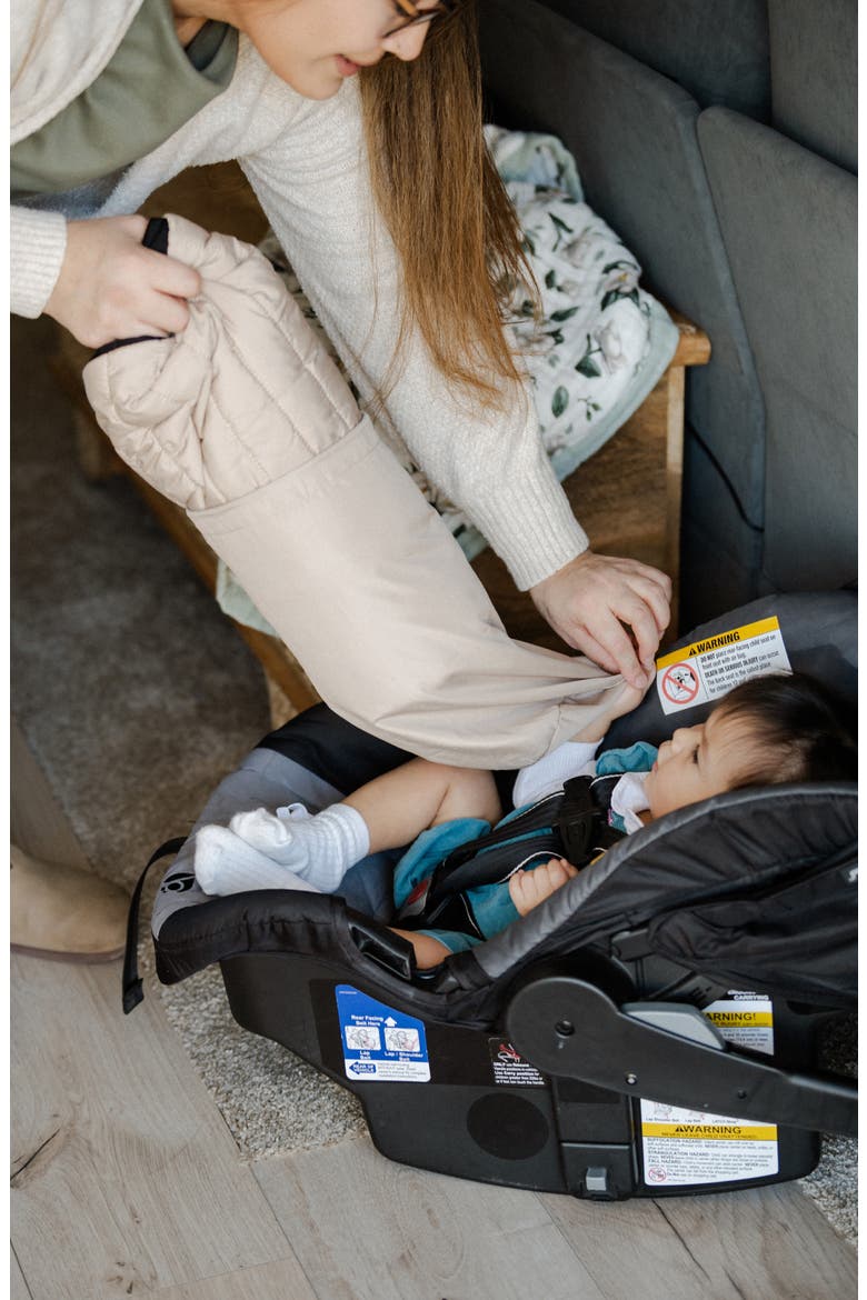 Winter Car Seat Cover, Alternate, color, CARIBOU